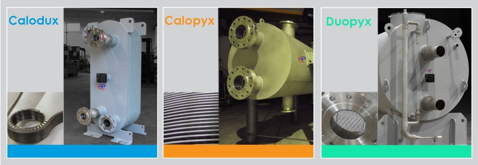 Caloperm heat exchanger